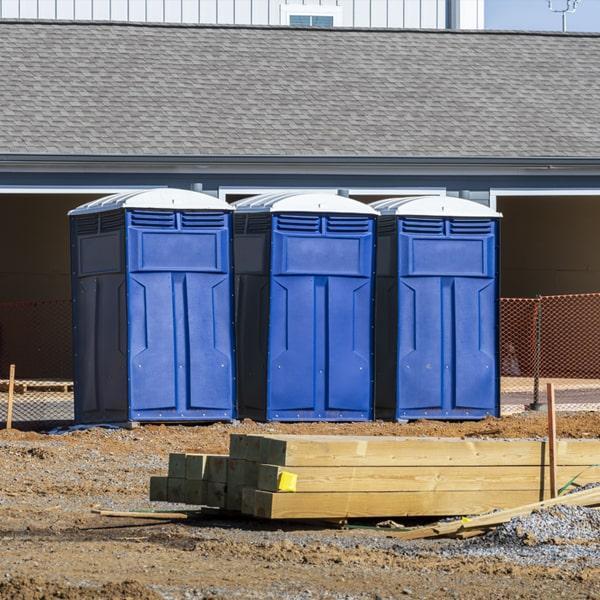 Heavy-duty construction site porta potty in Mankato, Minnesota